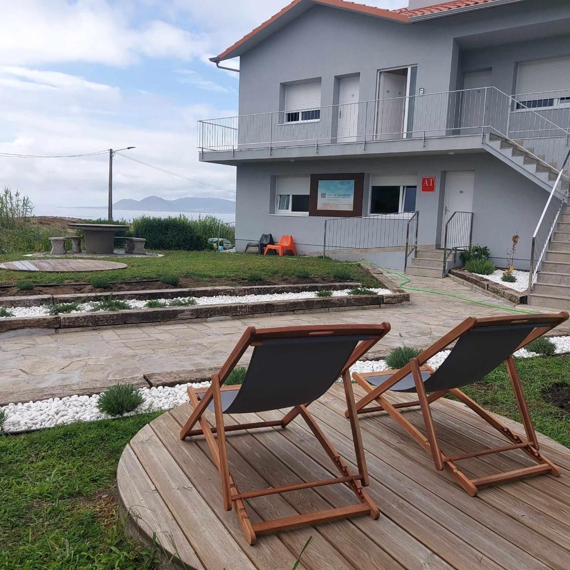 Ferienwohnung Mar De Queiruga 02 Xeiteira Porto do Son Exterior foto